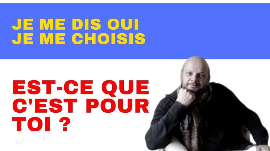 'Video thumbnail for Aujourd'hui je me dis OUI, je me choisis ! Comment savoir si c'est pour toi ?'