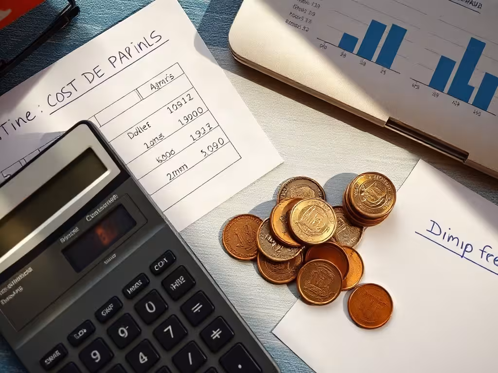 Calcul du bénéfice réel des revenus passifs Etsy après frais et charges.