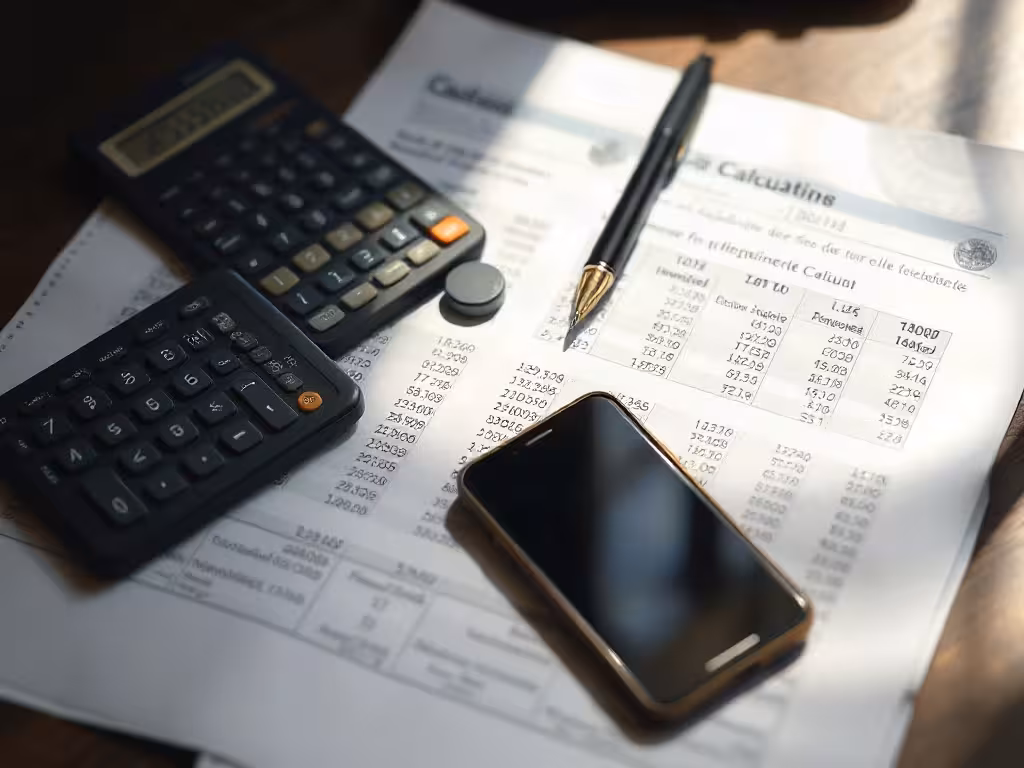 Visuel de formation revenus passifs montrant le calcul d’un objectif net avant de se lancer.