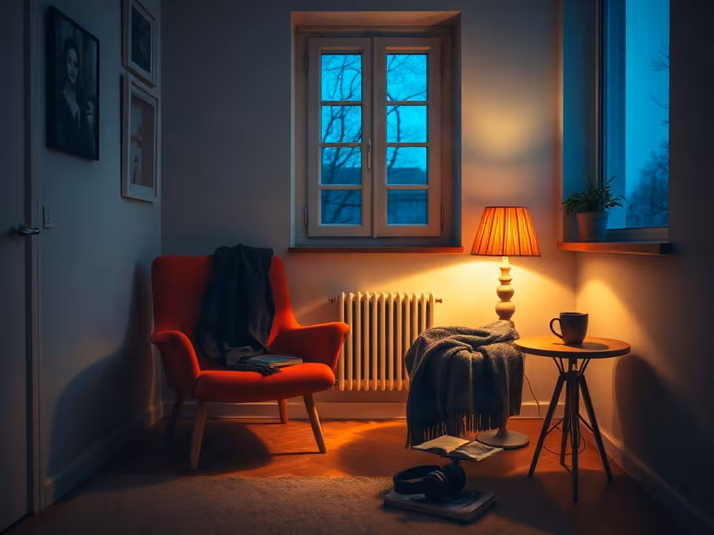 Rituel quotidien calme pour utiliser les mantras ho'oponopono dans un espace domestique.