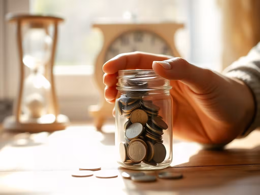 Économies progressives et temps réel illustrant l'effort derrière les revenus passifs